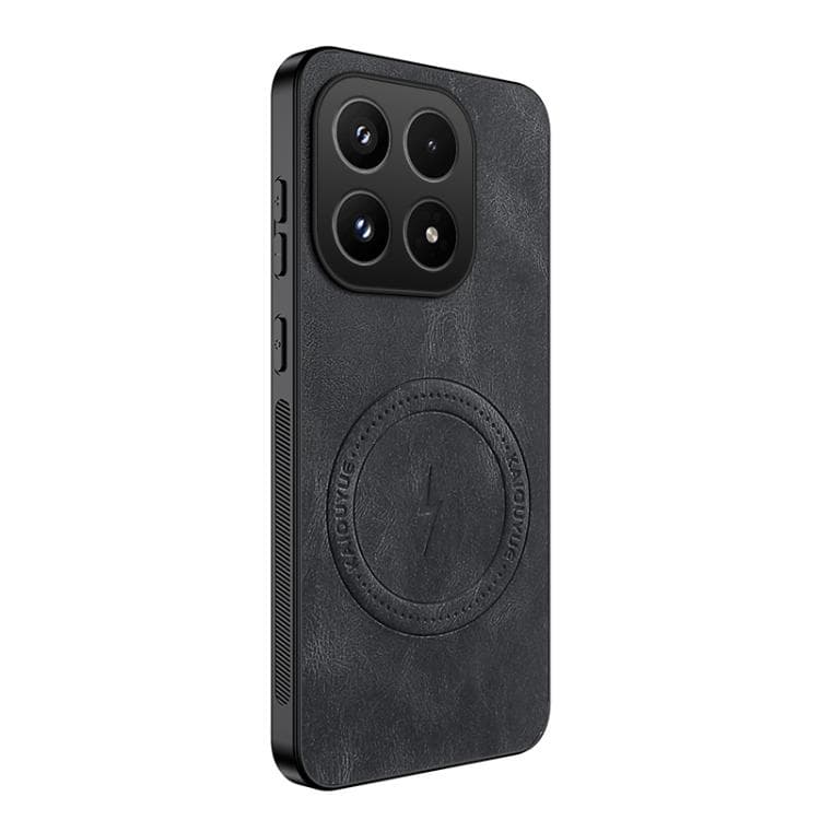 For Xiaomi 17 WANLONFENG SD Series Nappa Texture Magnetic Phone Case(Black) - Immagine 1