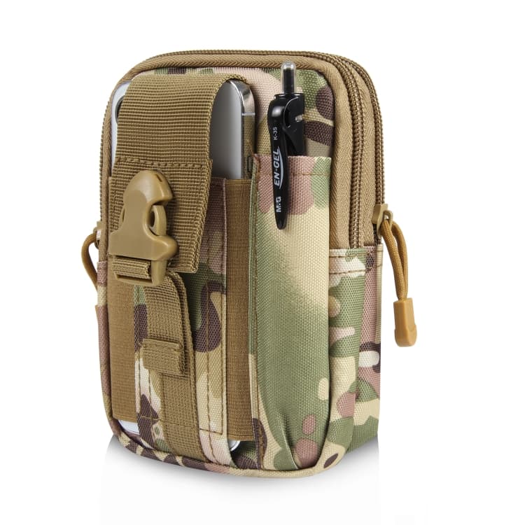 HAWEEL Hiking Belt Waist Bag Outdoor Sport Motorcycle Bag 7.0 inch Phone Pouch (CP Camouflage) - Immagine 1