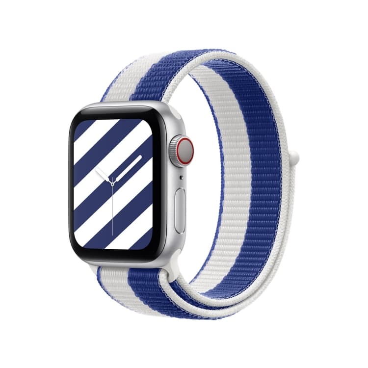 International Series Loopback Watch Bands For Apple Watch Ultra 49mm&Watch Ultra 2 49mm / Series 9&8&7 45mm / SE 3&SE 2&6&SE&5&4 44mm / 3&2&1 42mm(Greece) - Immagine 1