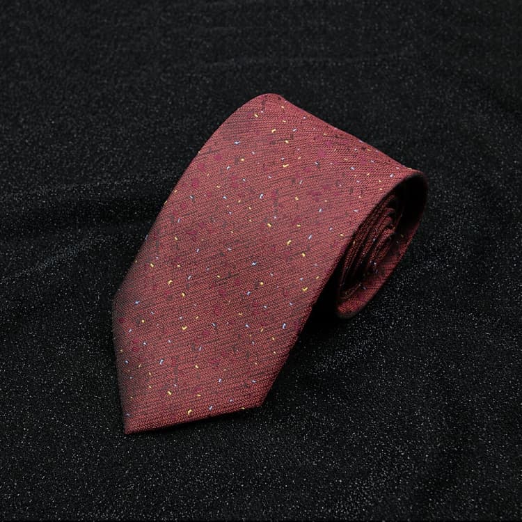 JHX08 Cravatta Jacquard Uomo Formale Business Matrimonio Accessori Abbigliamento