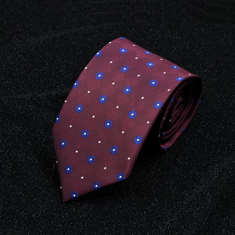 JHX09 Cravatta Jacquard Uomo Formale Business Matrimonio Accessori Abbigliamento