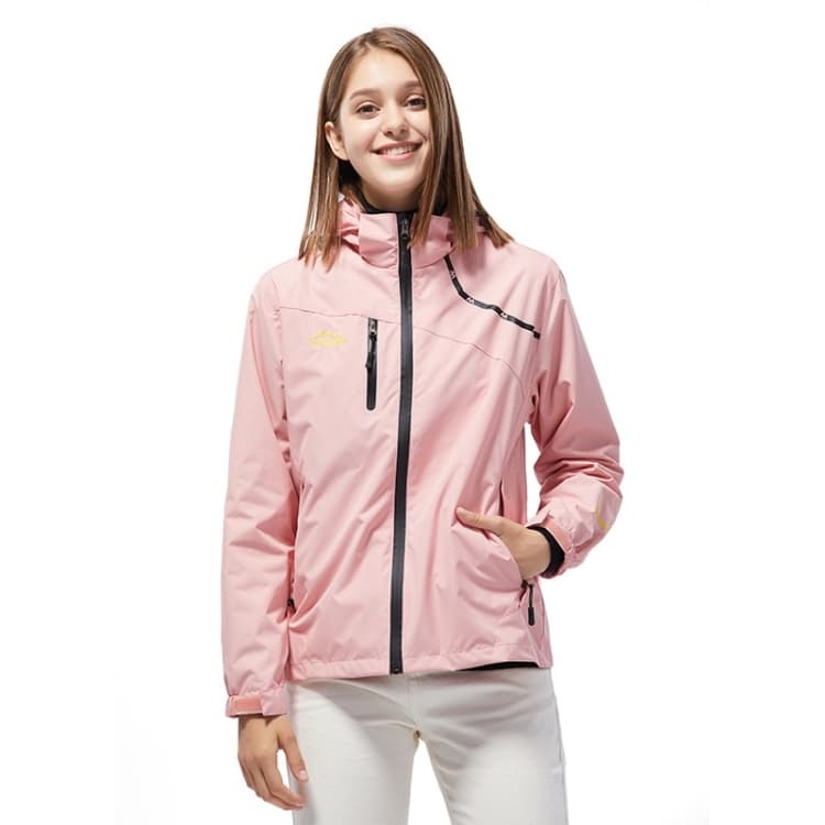 Ladys Outdoor Sports Single Layer Stormsuit Wear Resistant Breathable Waterproof Windproof Couple Mountaineering Suit - Immagine 1