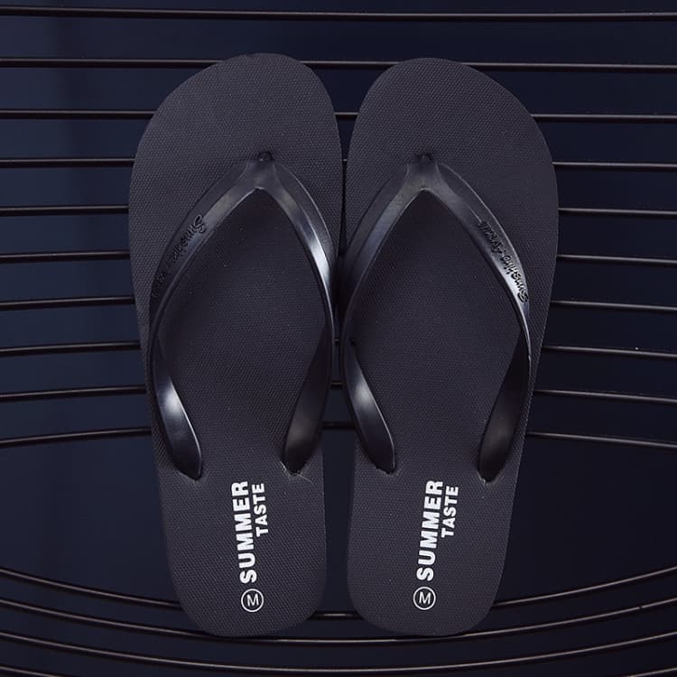 Men Slippers Student Flat Casual Non-Slip Flip Flops