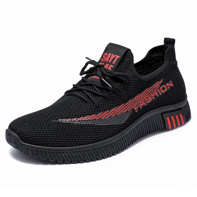 Scarpe da passeggio primaverili uomo, scarpe sportive casual traspiranti in maglia - Immagine 1