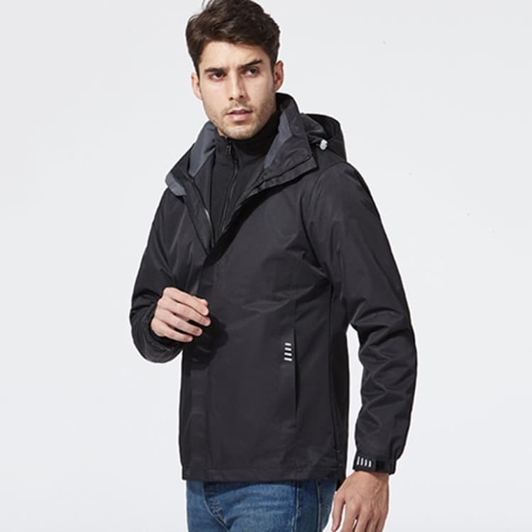 Mens Detachable Two Piece Warm, Waterproof And Breathable Couples Stormsuit - Immagine 1