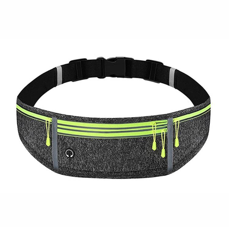 MF-008 Outdoor Sports Fitness Waterproof Waist Bag Phone Pocket, Style: Four Pockets(Hemp Gray) - Immagine 1