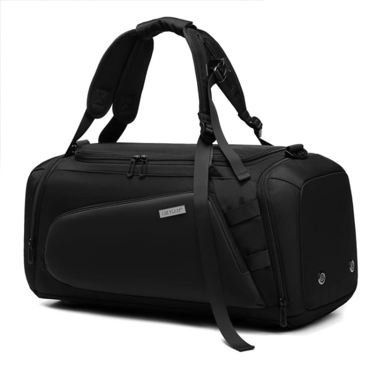 MINGLU Large-Capacity Dry And Wet Separation Gym Bag Messenger Training Bag(Black) - Immagine 1