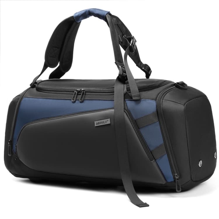 MINGLU Large-Capacity Dry And Wet Separation Gym Bag Messenger Training Bag(Blue) - Immagine 1