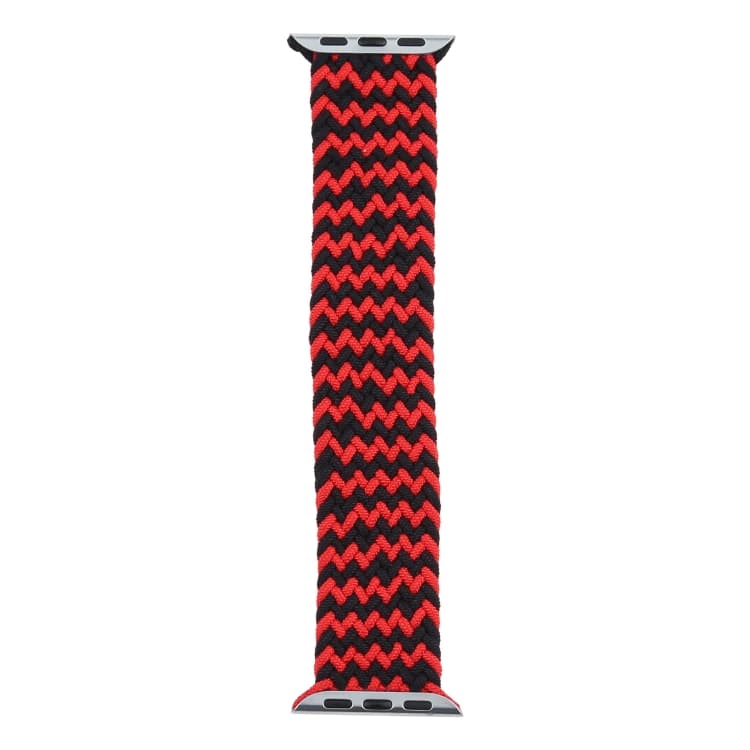 Cinturino per orologio a ciclo singolo intrecciato in nylon colori misti per Apple Watch Serie 9&8&7 41mm / SE 3&SE 2&6&SE&5&4 40mm / 3&2&1 38mm - Immagine 1