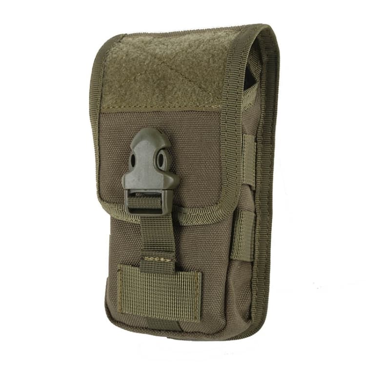 Multifunctional Molle System Waist Bag Outdoor Running Pockets for Mobile Phone under 5.5 inch(Army Green) - Immagine 1