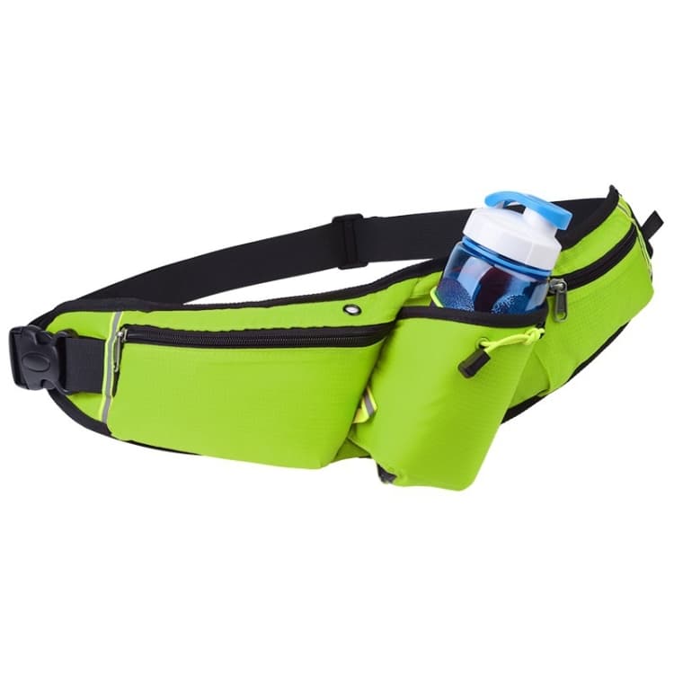 Outdoor Sports Water Bottle Waist Bag Multifunctional Fitness Running Mobile Phone Invisible Waist Bag(Fluorescent Green) - Immagine 1