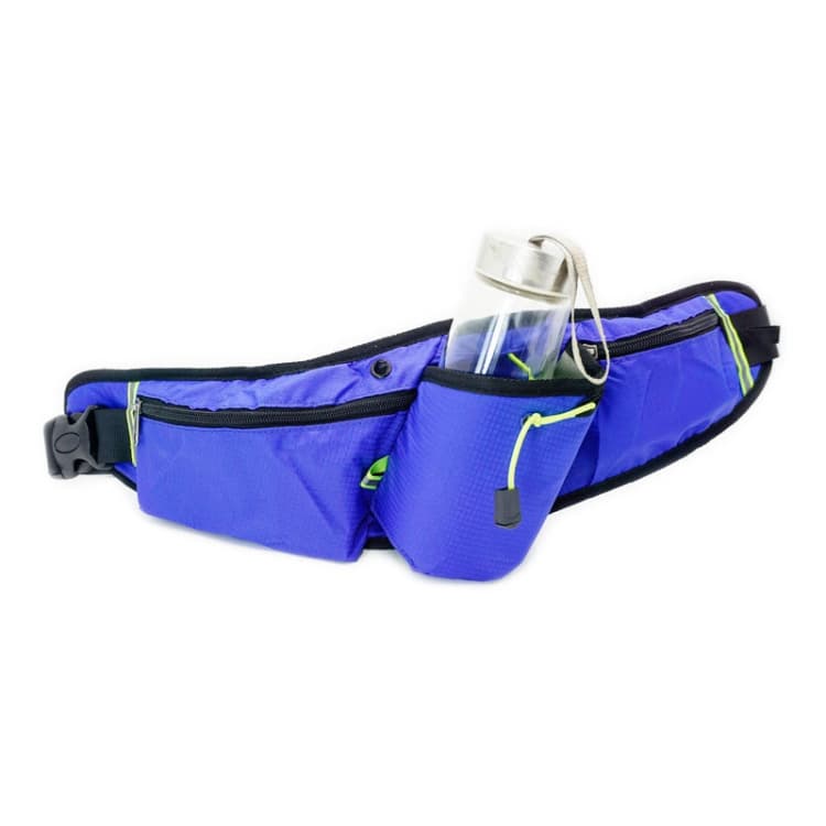 Outdoor Sports Water Bottle Waist Bag Multifunctional Fitness Running Mobile Phone Invisible Waist Bag(Royal Blue) - Immagine 1