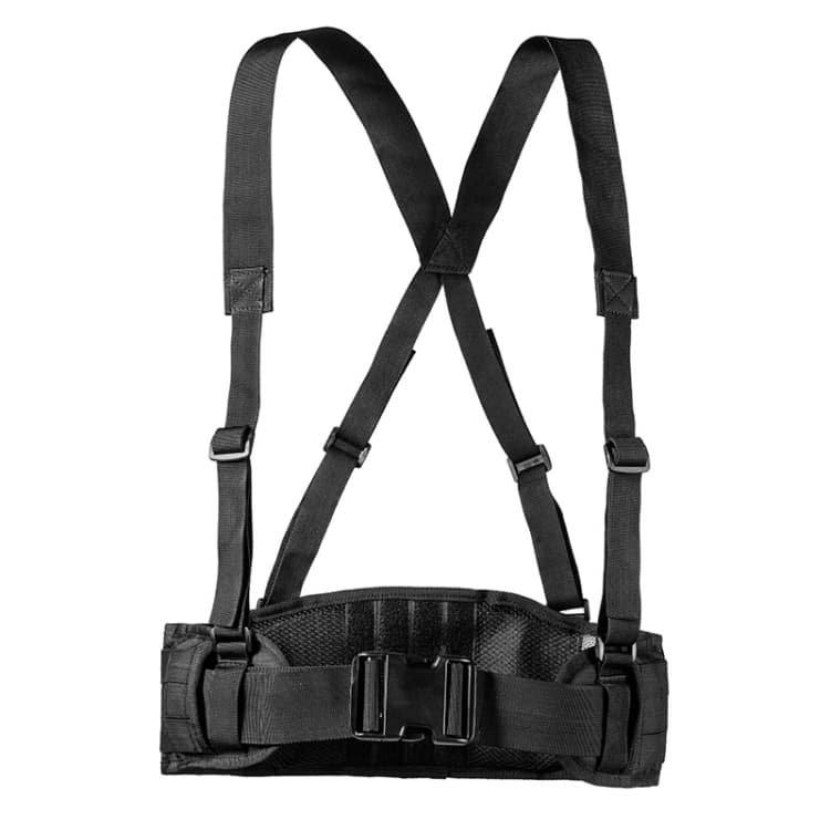 Fascia portatile multifunzionale per allenamento all'aperto, Colore: Nero (100-135 cm) - Immagine 1