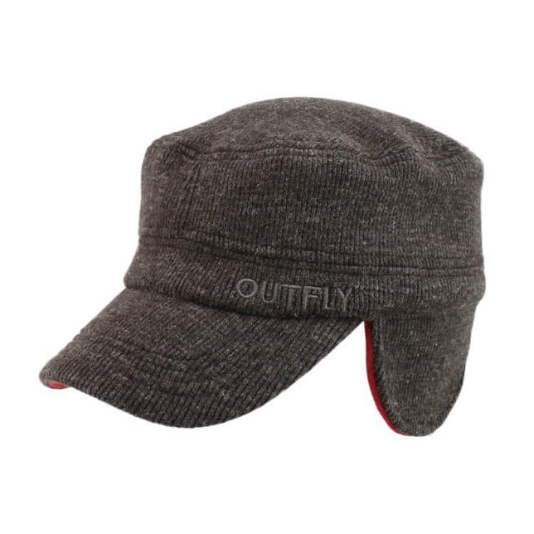OUTFLY Bomber invernale antivento e caldo in velluto a coste, taglia S (54-56 cm) (caffè) - Immagine 1