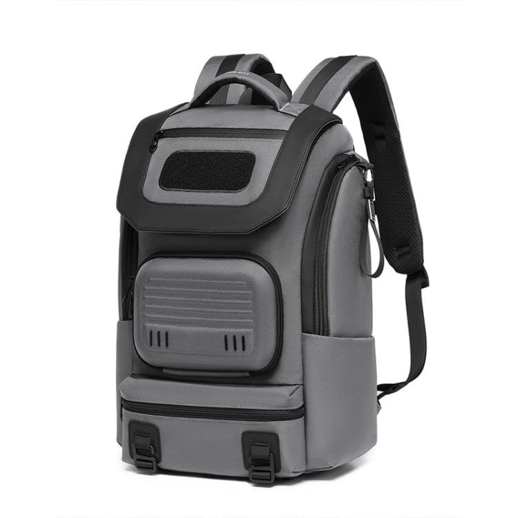 OZUKO Waterproof Durable Backpack for Hiking Mountaineering(Gray) - Immagine 1