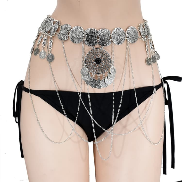 Accessori per gioielli da danza per riprese ritratto, specifica: catena da vita G - Immagine 1