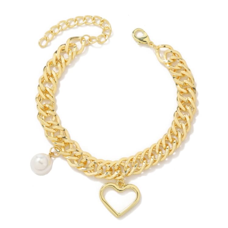Bracciale con perle in stile bohรฉmien per donna S2203-16 - Immagine 1