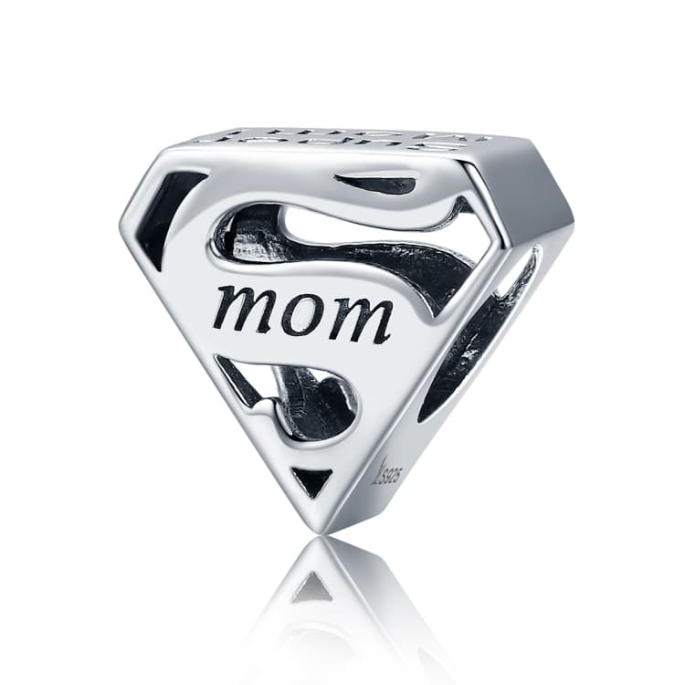 S925 Sterling Silver Hollow Beads Mothers Day Gift DIY Bracelet Accessories - Immagine 1