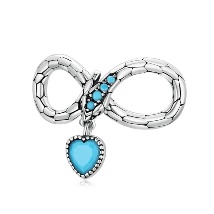 Accessori per bracciale e collana fai-da-te con perle infinite amore in argento sterling S925 - Immagine 1