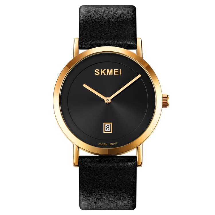 SKMEI 1907 Orologio da polso digitale al quarzo multifunzionale da uomo, impermeabile fino a 30 m (Oro) - Immagine 1