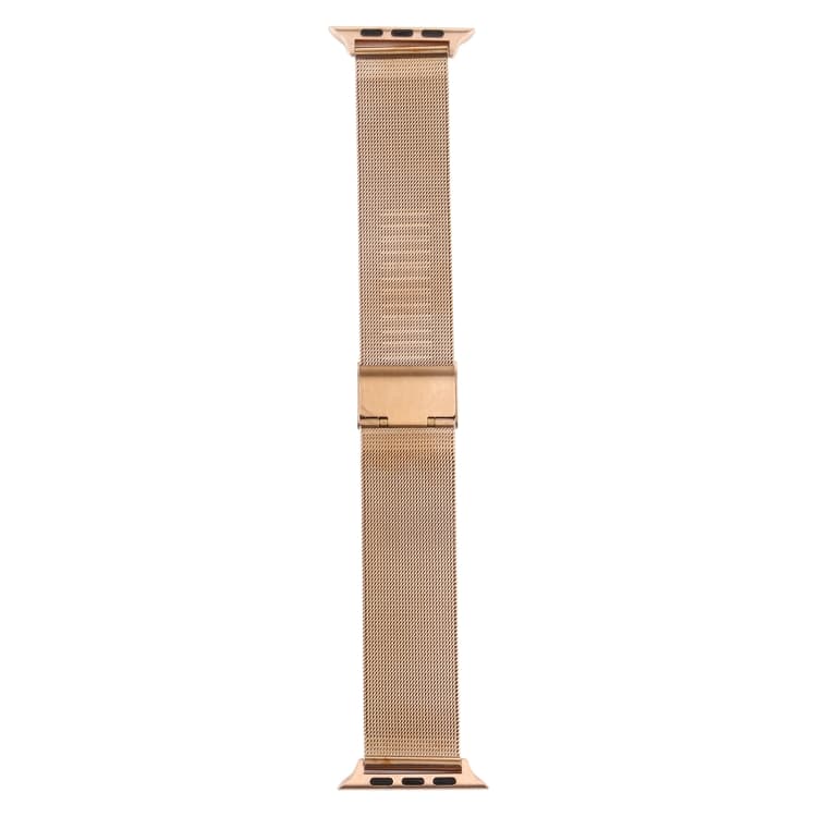 Cinturino in acciaio inossidabile per Apple Watch Series 3 & 2 & 1 42mm (Rosa Oro) - Immagine 1