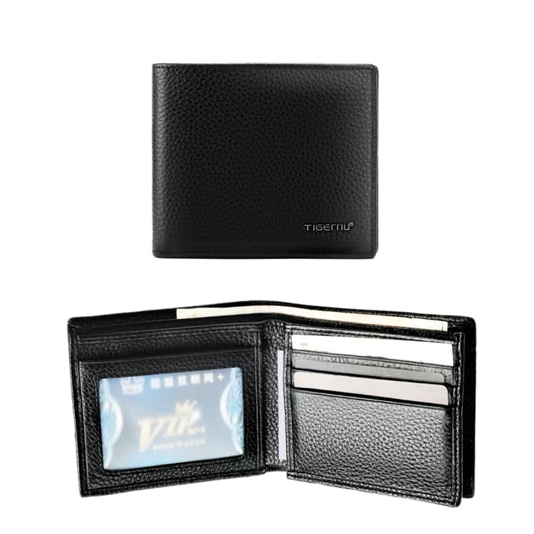 Tigernu T-S8002 Men Multi-Card Wallet Business Coin Purse(Black) - Immagine 1