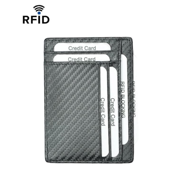 TQ-315 RFID Multi Card Slot Card Wallet Zipper Coin Purse - Immagine 1