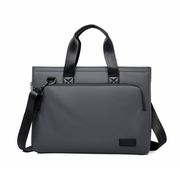 WEIXIER WD5667 Expandable Laptop Briefcase for Men 15.6 Inch Water Resistant Business Messenger Bag(Gray) - Immagine 1