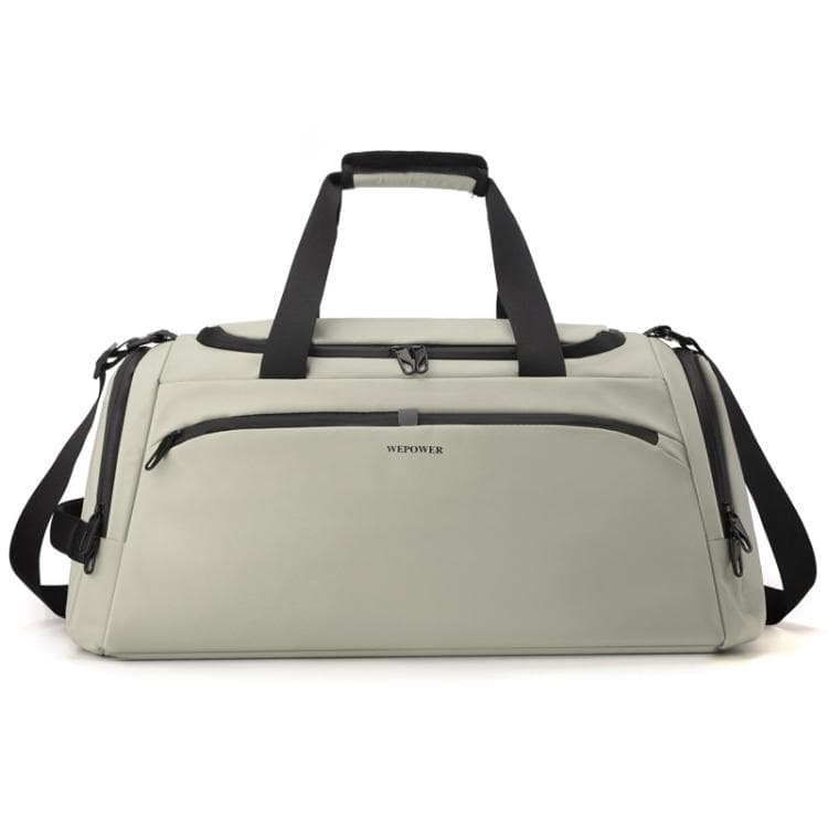 WEPOWER Large Capacity Travel Bag With Independent Shoe Compartment and Wet / Dry Separation Compartment(Beige) - Immagine 1