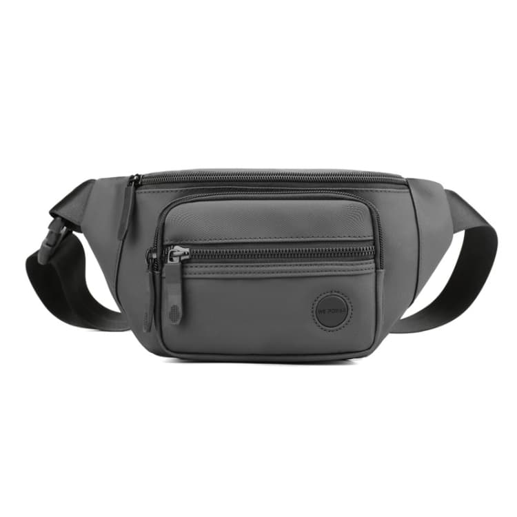 WEPOWER Leisure Sports Outdoor Messengers Bag Large Capacity Chest Bag(Grey) - Immagine 1