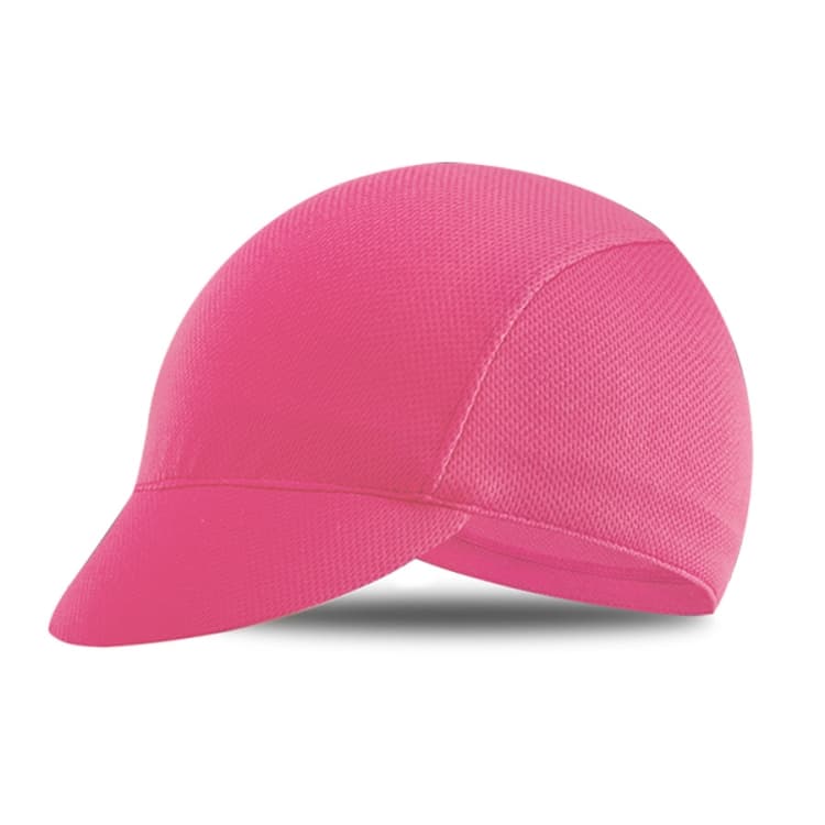 WG0002 Cappellino da ciclismo outdoor piccolo, parasole, antipolvere, ombreggiante, in tessuto (Rosa) - Immagine 1