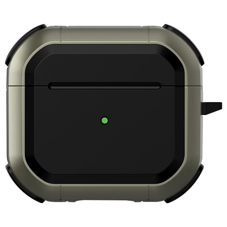 Custodia protettiva in TPU Mecha Thunder antiurto per auricolari wireless AirPods 3 (verde erba) - Immagine 1