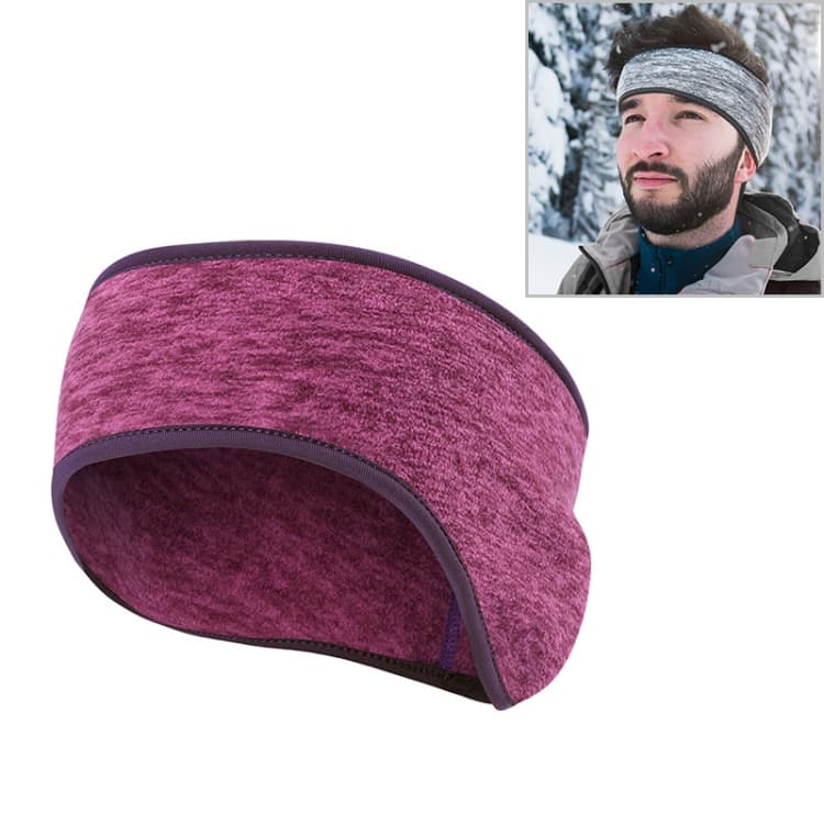 YIPINU JE-B Winter Riding Turban Sports Warm Ear Protection Headband(Red) - Immagine 1
