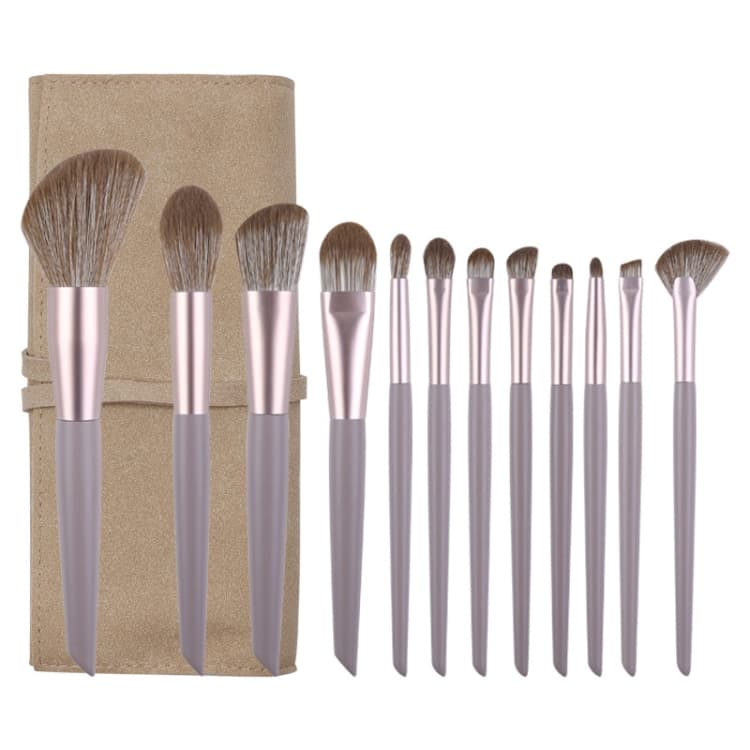 Set di pennelli per trucco ZOREYA WG-1203-500 12 in 1, specifiche: Pennello per trucco + Borsa per pennelli - Immagine 1