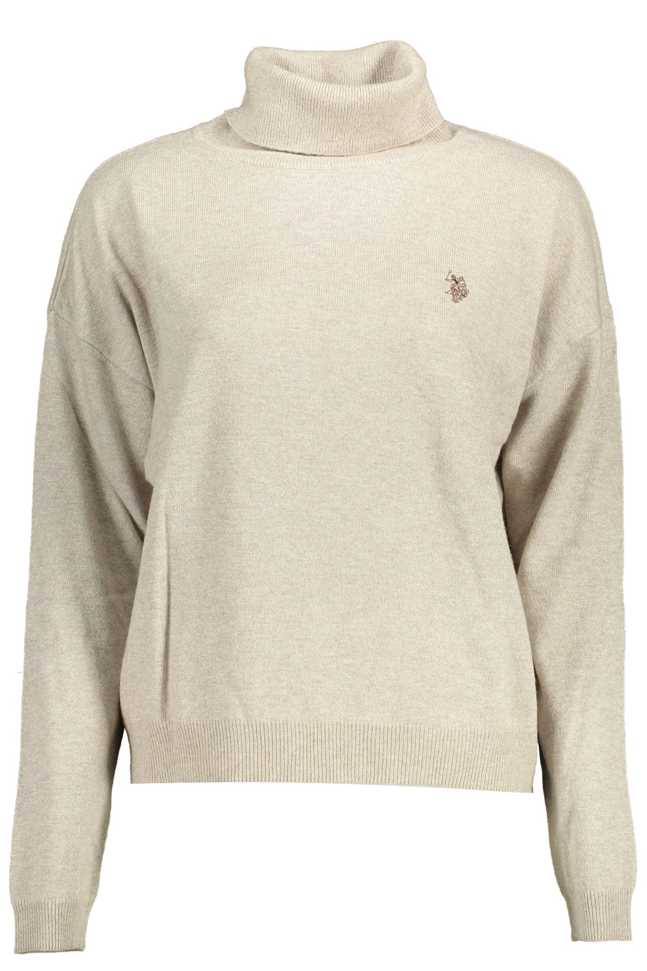 U.S. POLO ASSN. LUPETTO DONNA BEIGE - Immagine principale