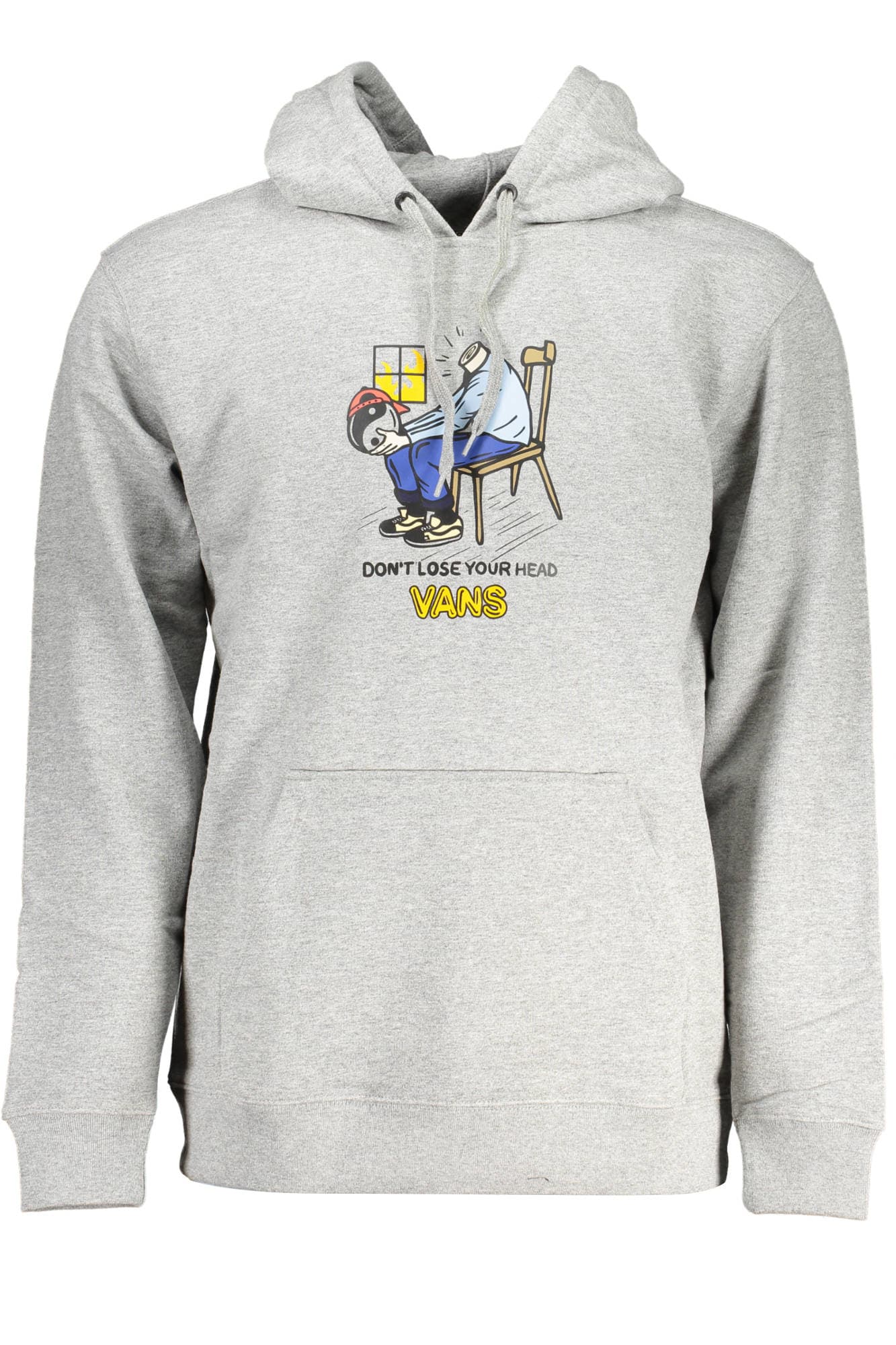 VANS FELPA SENZA ZIP UOMO GRIGIO - Immagine principale