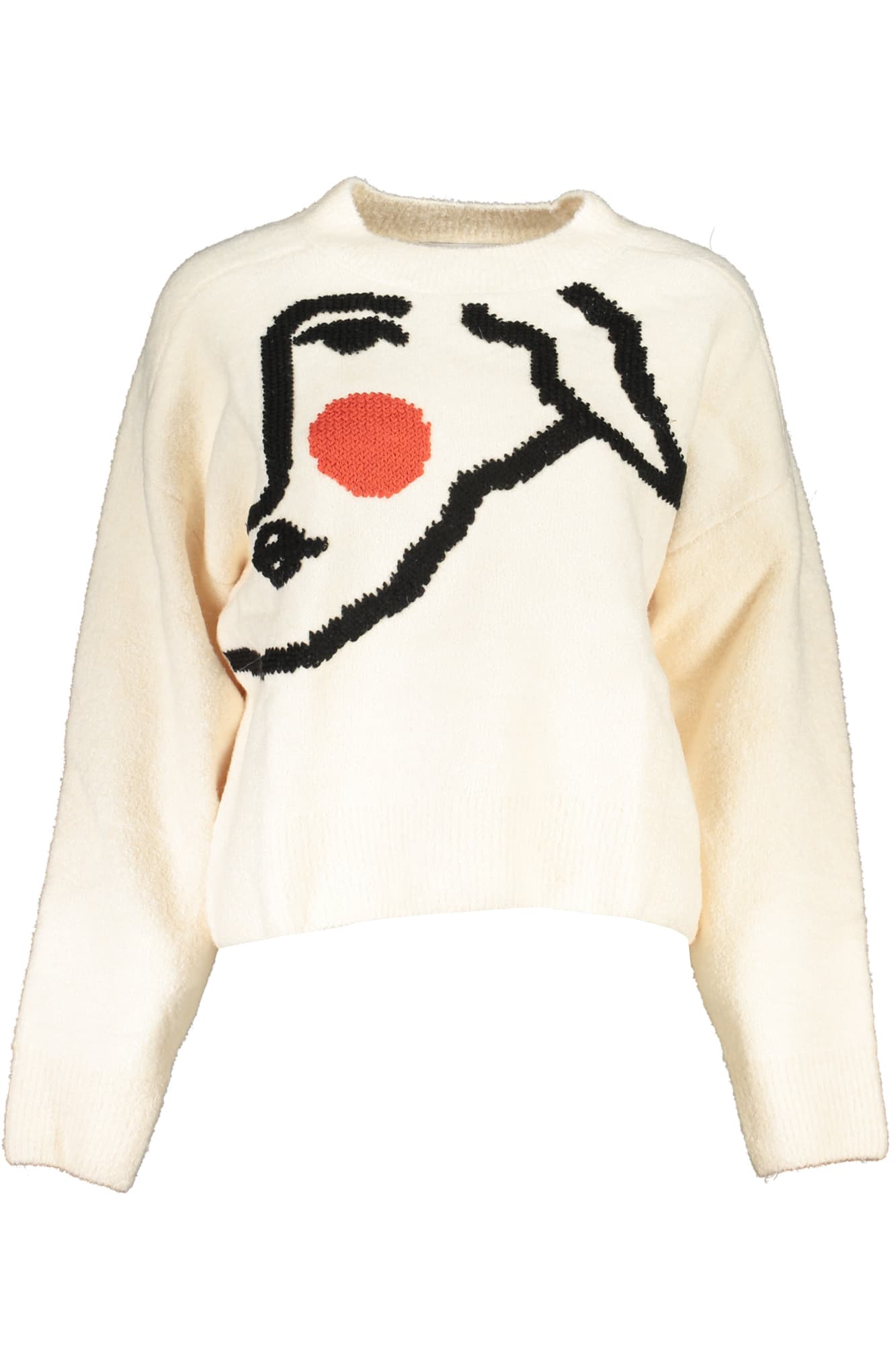DESIGUAL MAGLIONE DONNA BIANCO - Immagine principale