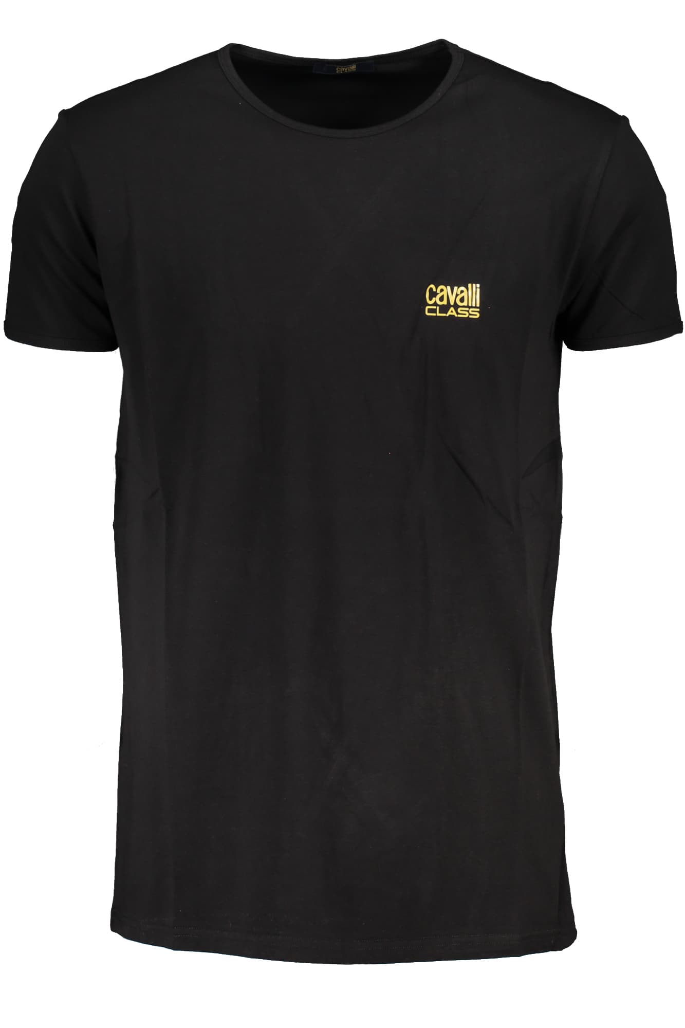 CAVALLI CLASS T-SHIRT MANICHE CORTE UOMO NERO - Immagine principale