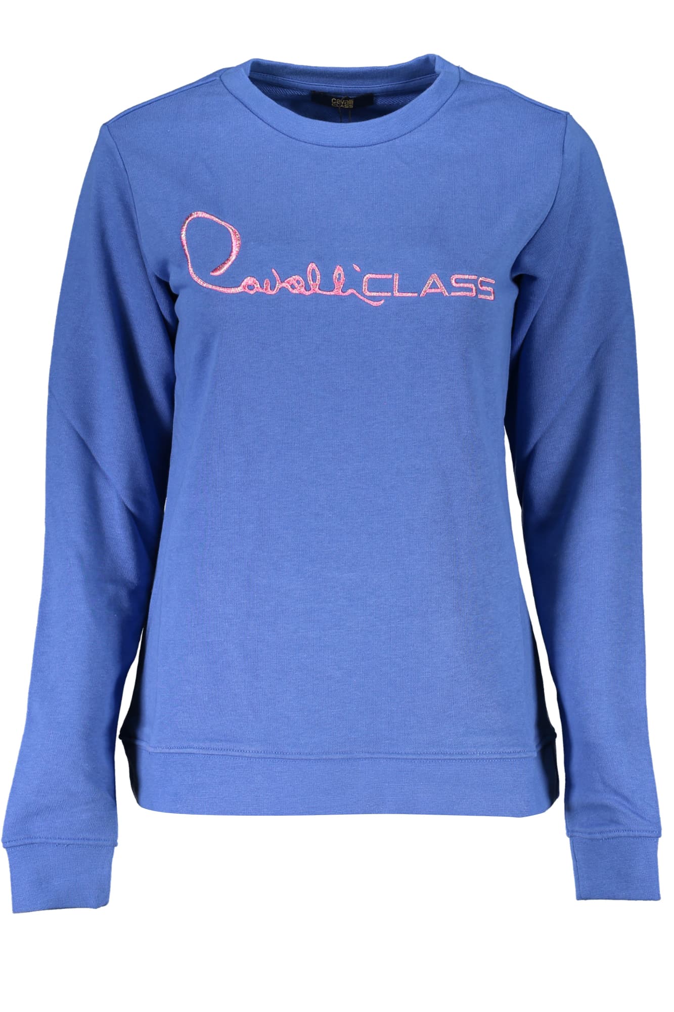 CAVALLI CLASS FELPA SENZA ZIP DONNA BLU - Immagine principale