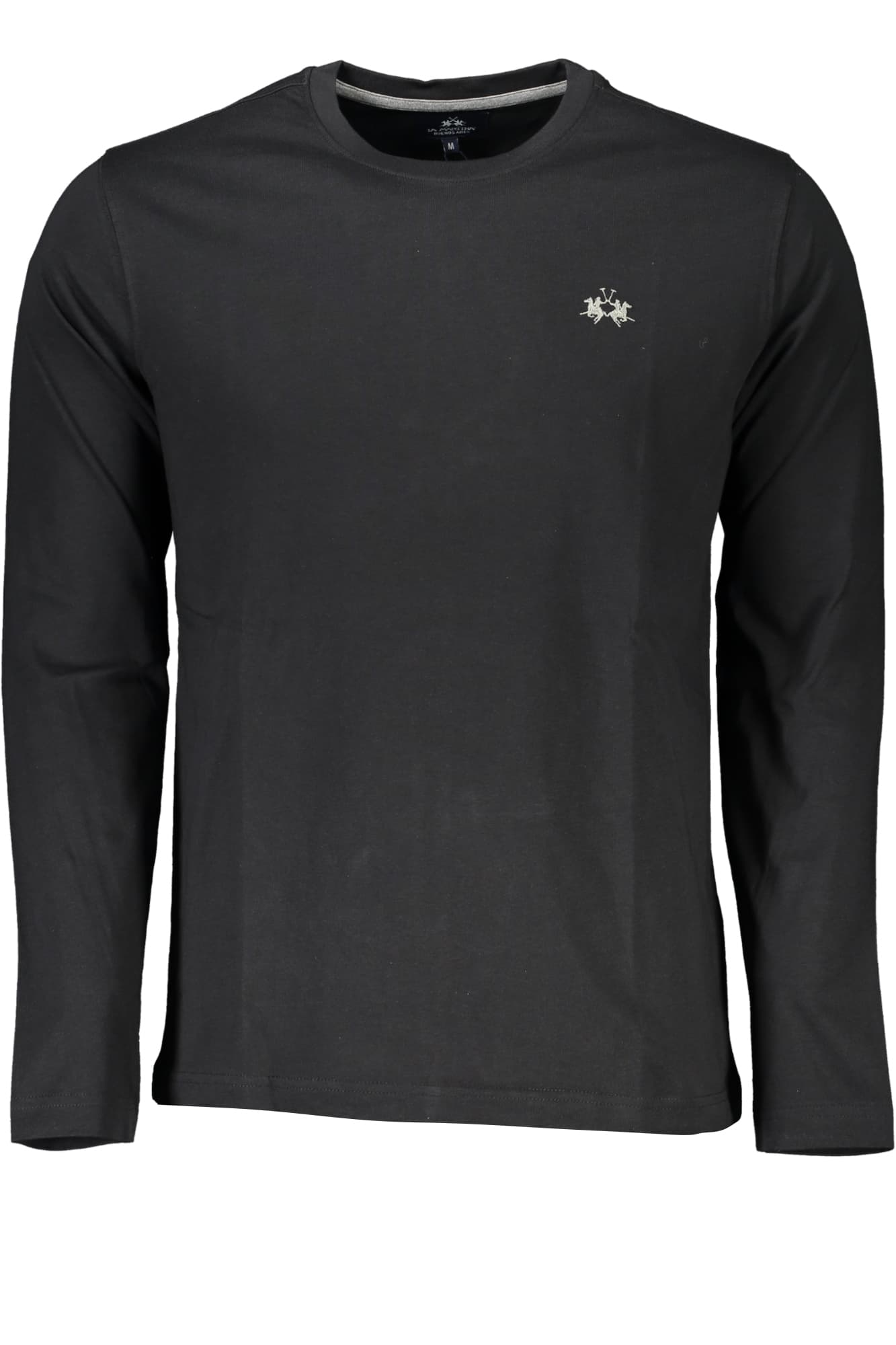 LA MARTINA T-SHIRT MANICHE LUNGHE UOMO NERO - Immagine principale