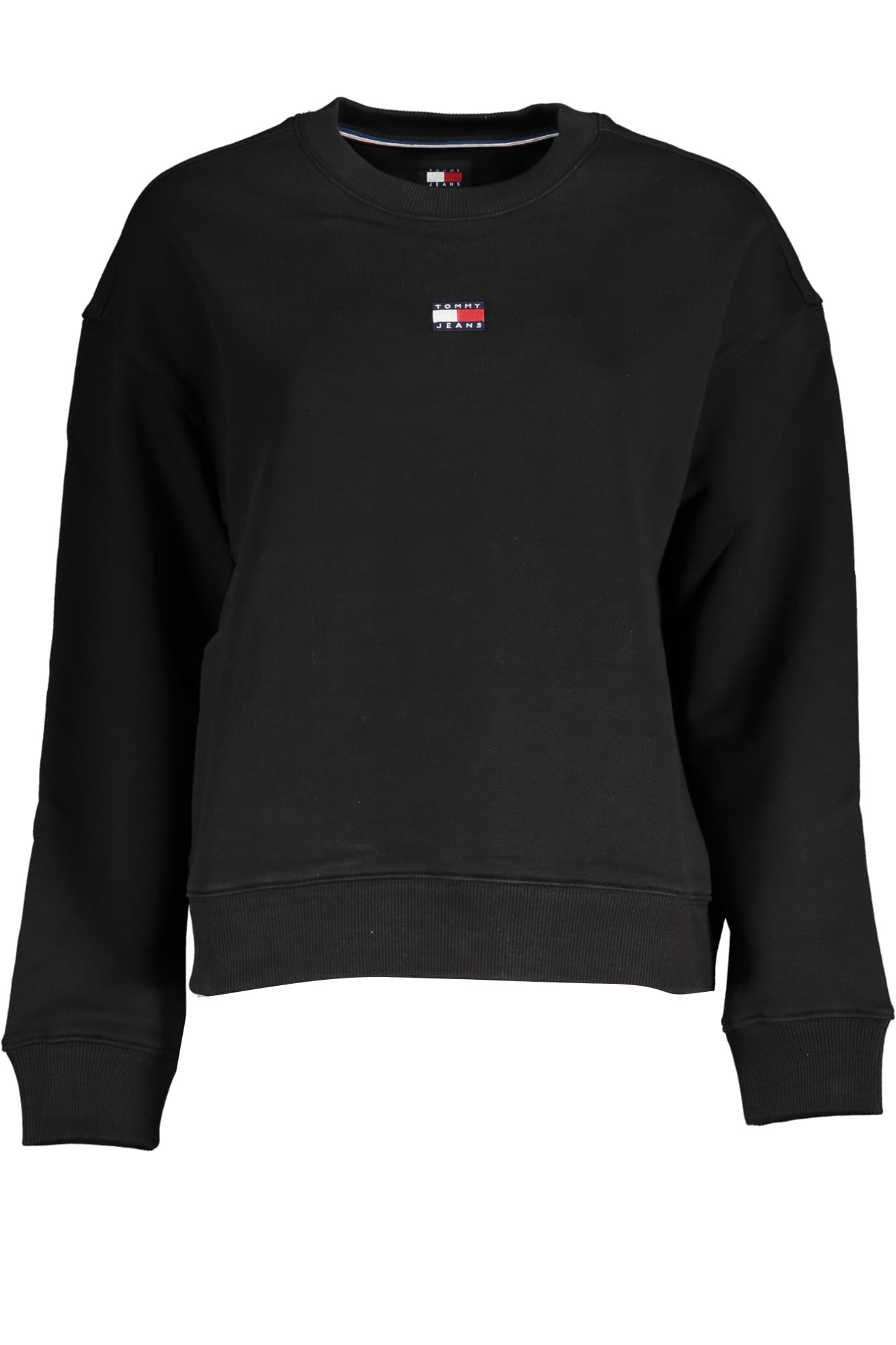 TOMMY HILFIGER FELPA SENZA ZIP UOMO NERO - Immagine principale