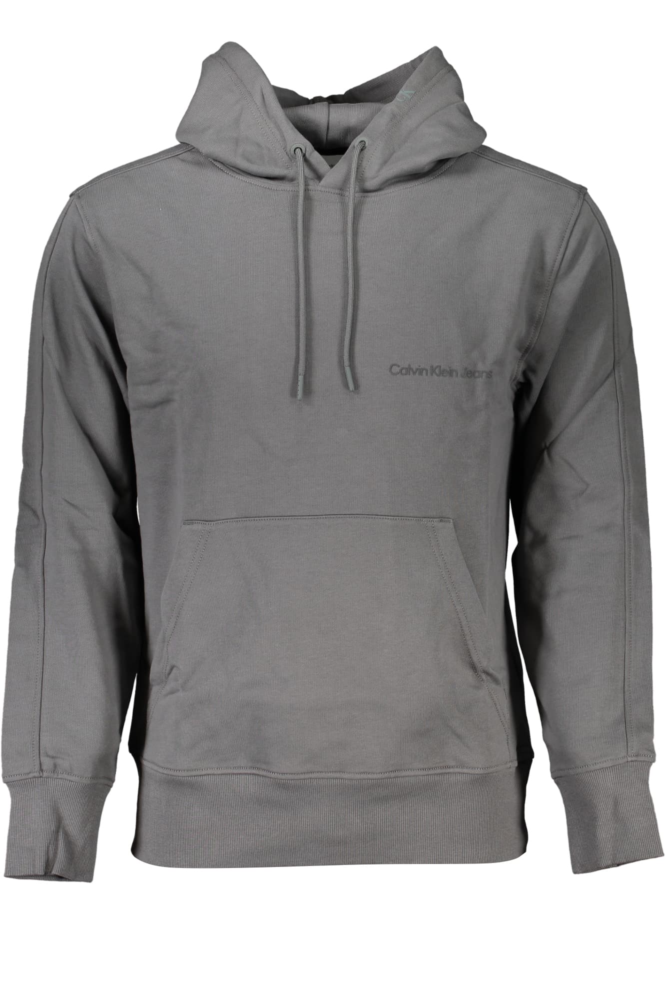 CALVIN KLEIN FELPA SENZA ZIP UOMO GRIGIO - Immagine principale