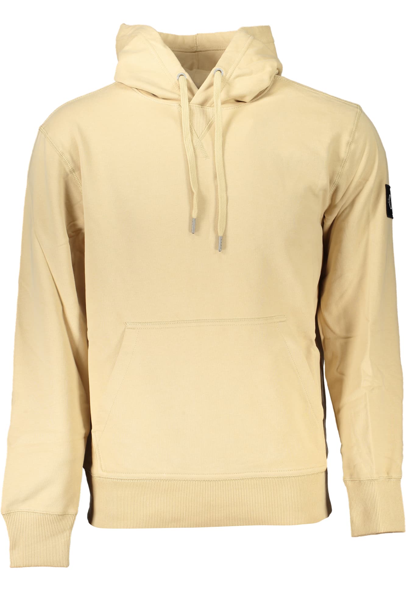 CALVIN KLEIN FELPA SENZA ZIP UOMO BEIGE - Immagine principale