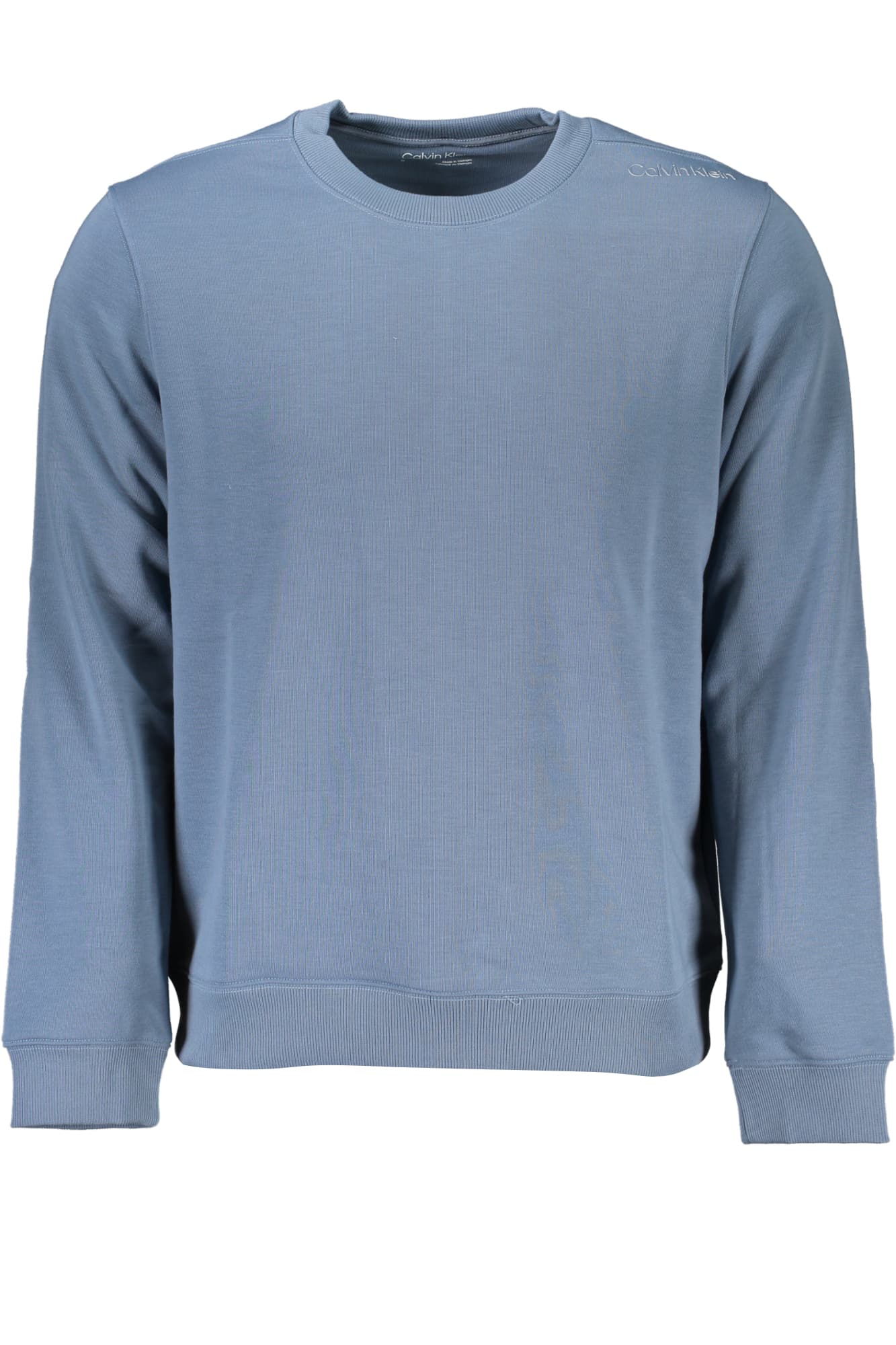 CALVIN KLEIN FELPA SENZA ZIP UOMO BLU - Immagine principale