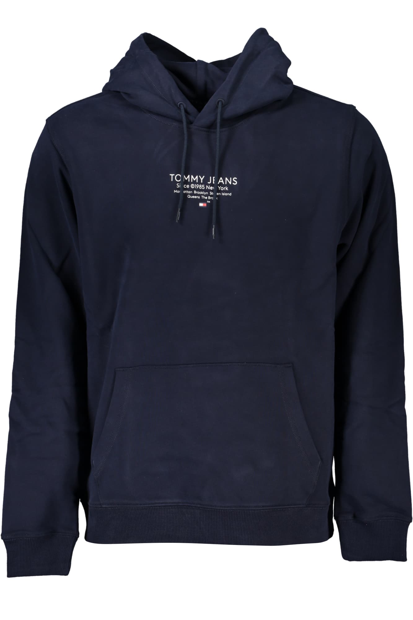 TOMMY HILFIGER FELPA SENZA ZIP UOMO BLU - Immagine principale