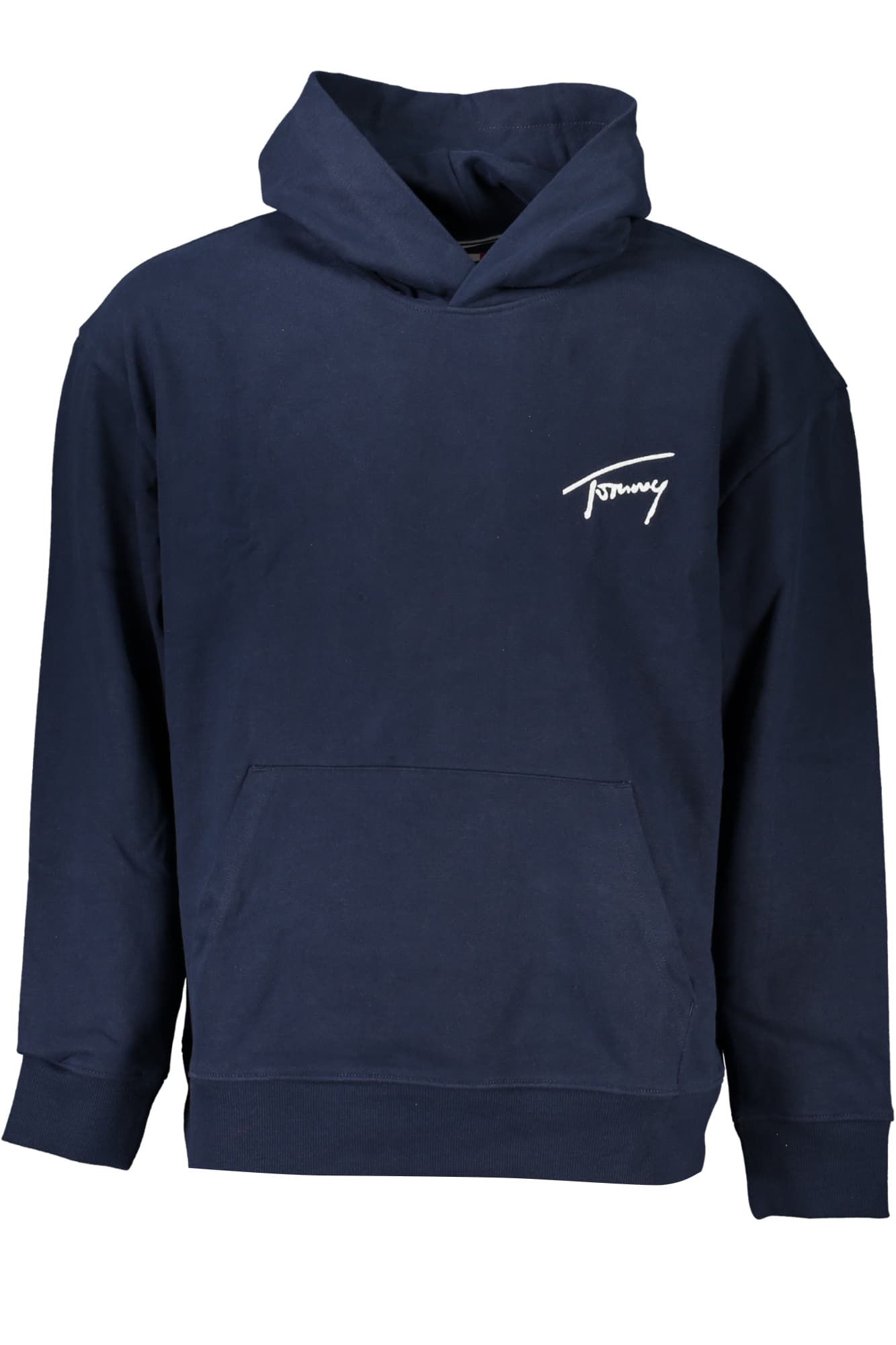TOMMY HILFIGER FELPA SENZA ZIP UOMO BLU - Immagine principale