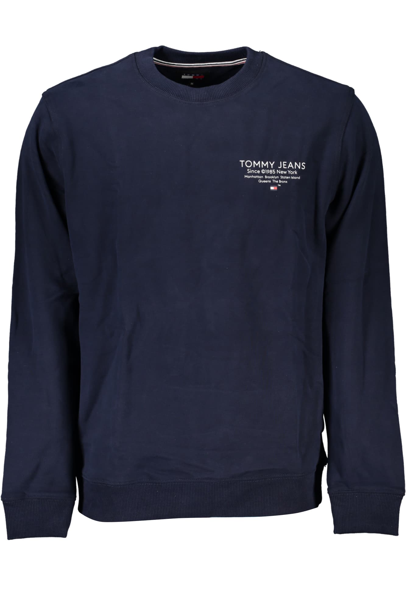 TOMMY HILFIGER FELPA SENZA ZIP UOMO BLU - Immagine principale
