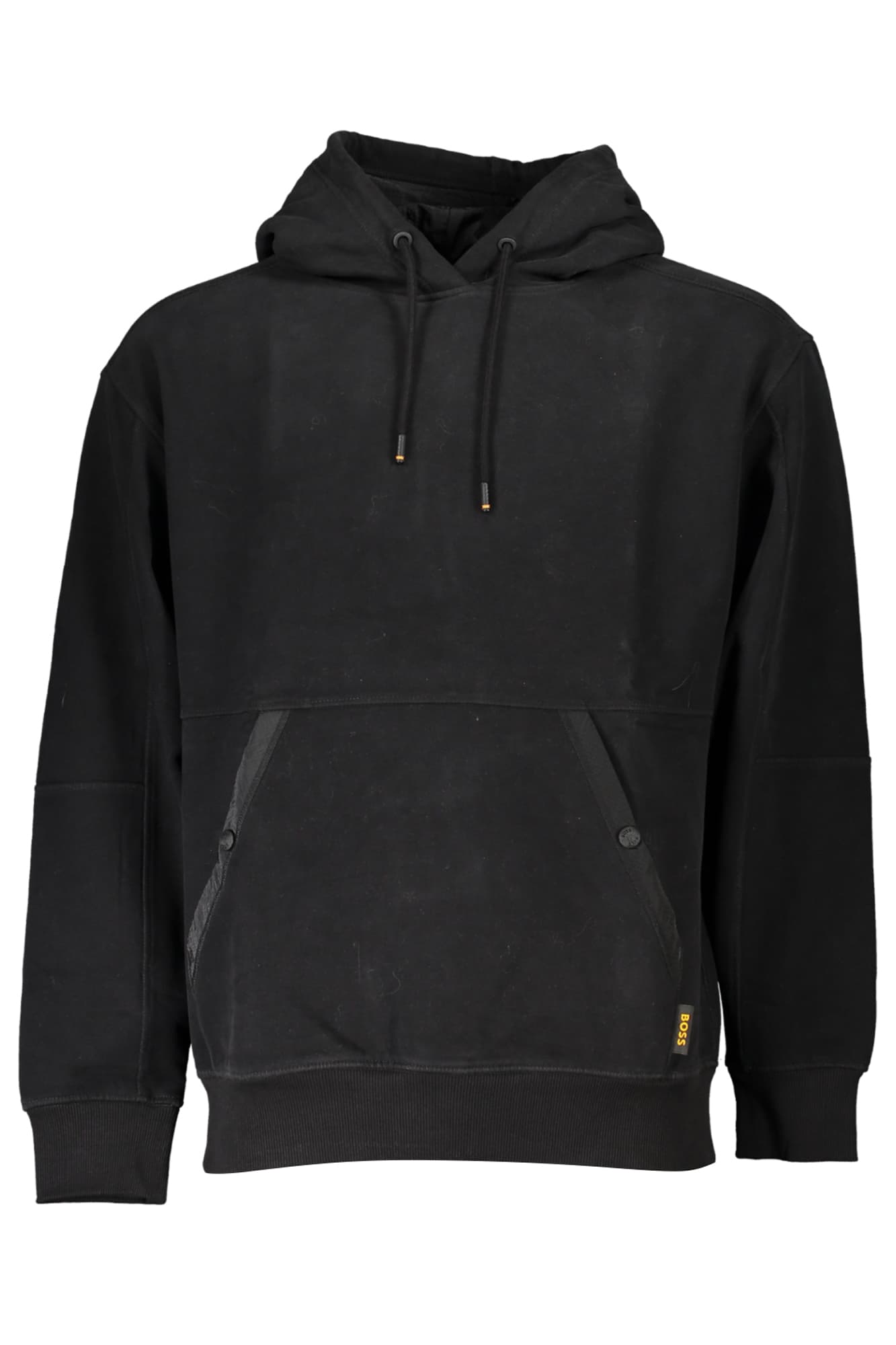 HUGO BOSS FELPA SENZA ZIP UOMO NERO - Immagine principale