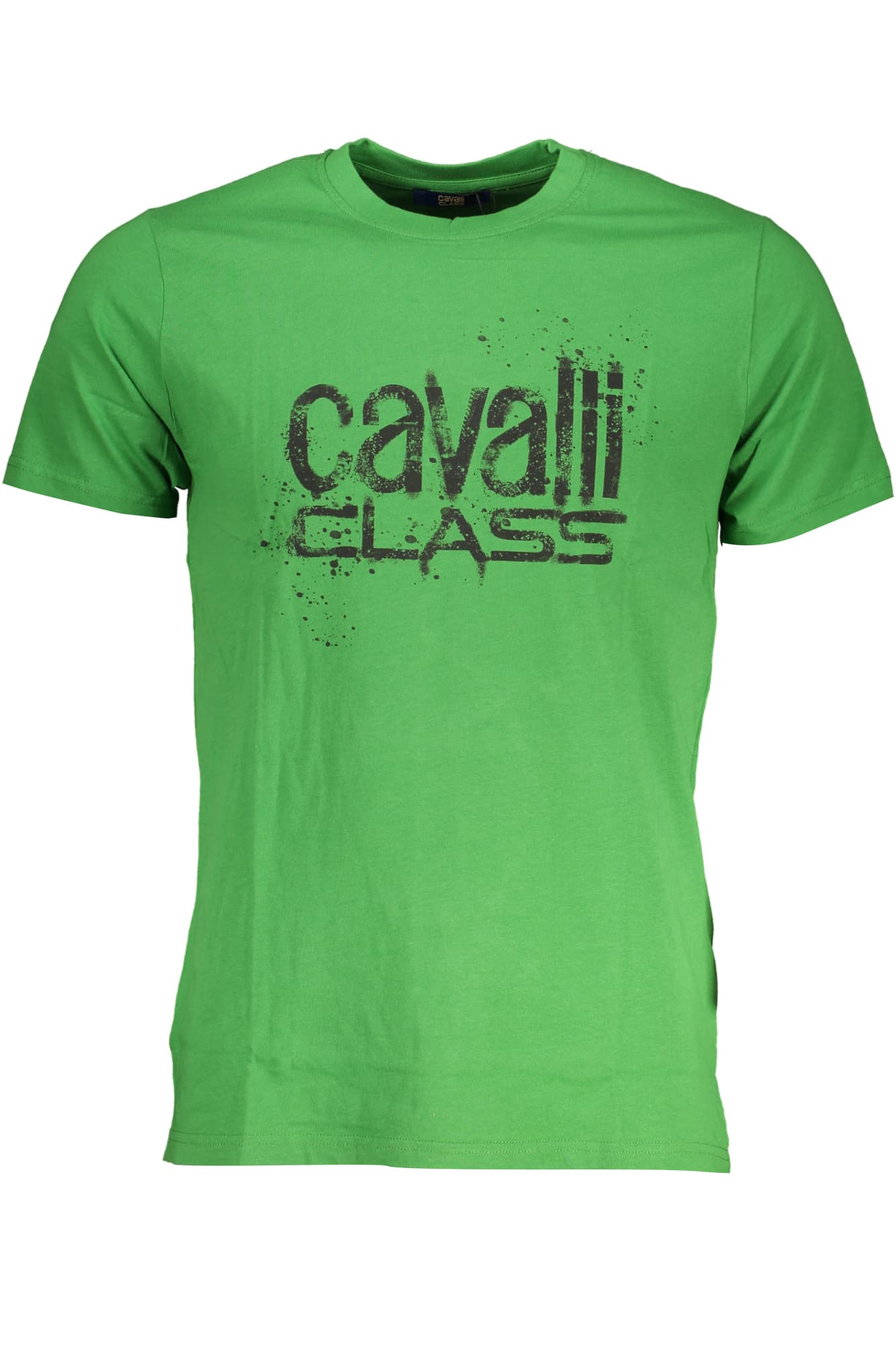 CAVALLI CLASS T-SHIRT MANICHE CORTE UOMO VERDE - Immagine principale