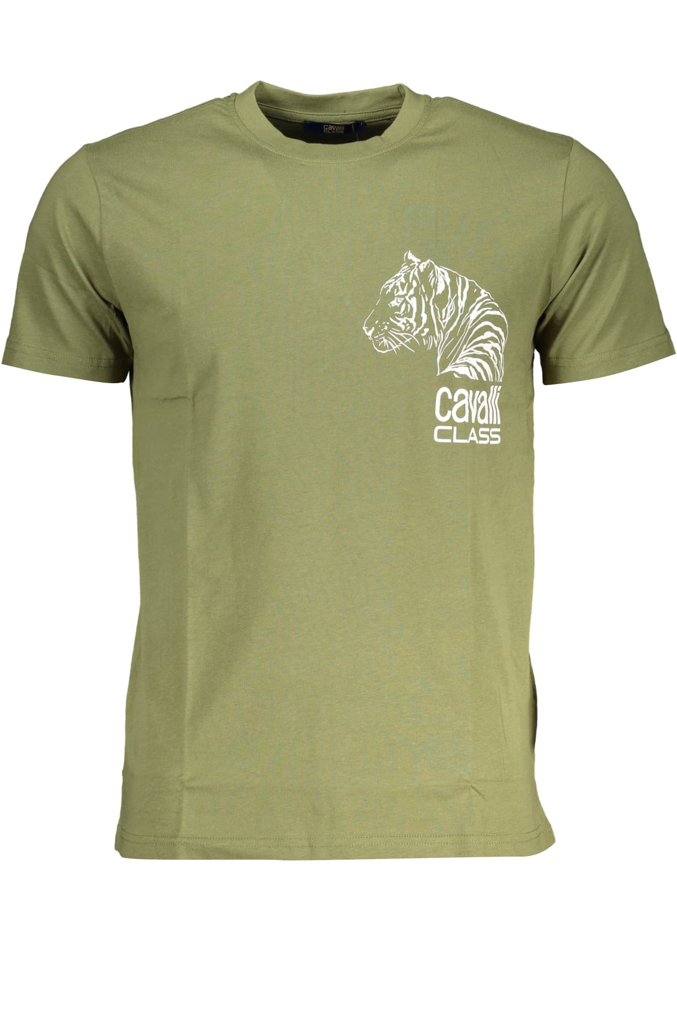 CAVALLI CLASS T-SHIRT MANICHE CORTE UOMO VERDE - Immagine principale